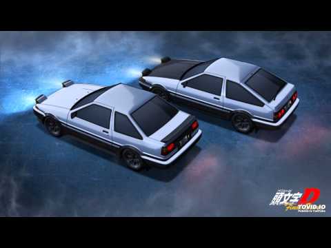 Initial D Final Stage OST Eurobeat - The Jungle Is On Fire