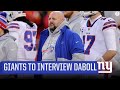 Reports: Giants to Interview Bills OC Brian Daboll Again Today | CBS Sports HQ