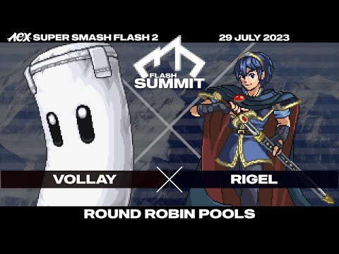 Vollay (Sandbag) vs Rigel (Marth) - Pools - Flash Summit 5