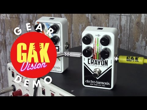 Electro Harmonix Crayon Overdrive demo at GAK