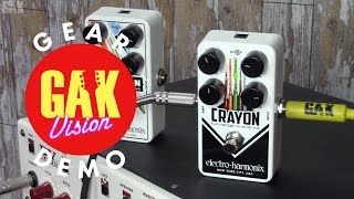 Electro Harmonix Crayon Overdrive demo at GAK
