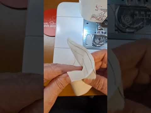 French seam a right angle corner