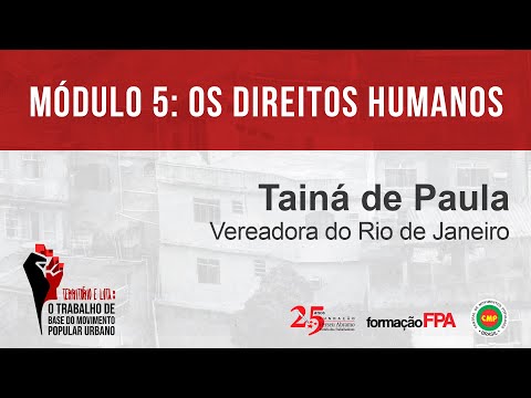 Módulo 5 | Tainá de Paula | A luta das mulheres