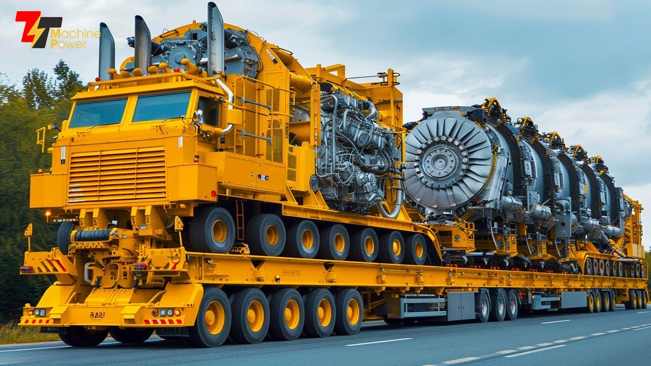 Incredible Transport Skill with Oversize Truck | Biggest Heavy Equipment Machines in Action