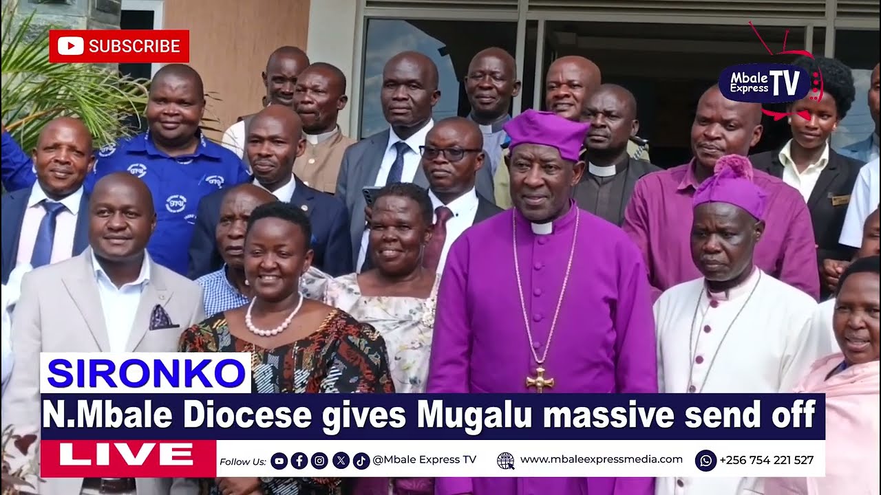 Arch Bishop Kazimba Mugalu given a massive sendoff ahead of his retirement