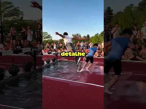 Por que os corredores pulam na água durante uma corrida?