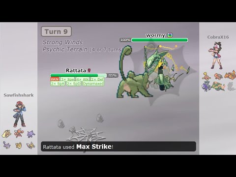 Full Rattata Sweep on Pokémon Showdown