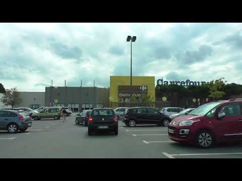 Driving Around 22200 Guingamp, Côtes d'Armor, Brittany, France 25th August 2017