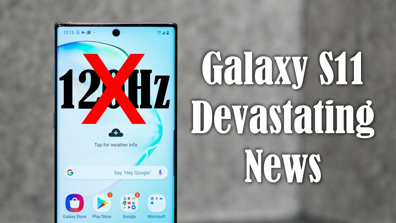 Samsung Galaxy S11 (S20) - Insider Delivers DEVASTATING NEWS