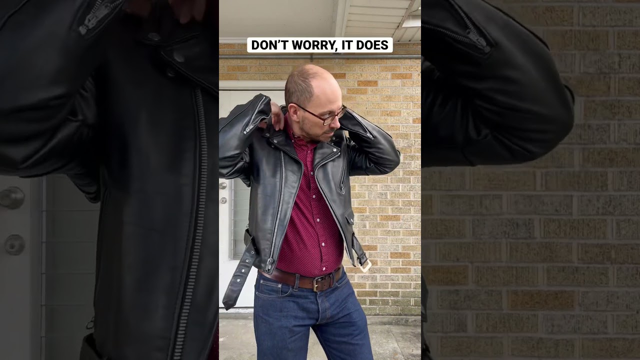 Does a Motorcycle Jacket Fit Your Style? #leatherjacket #mensfashion #fashion