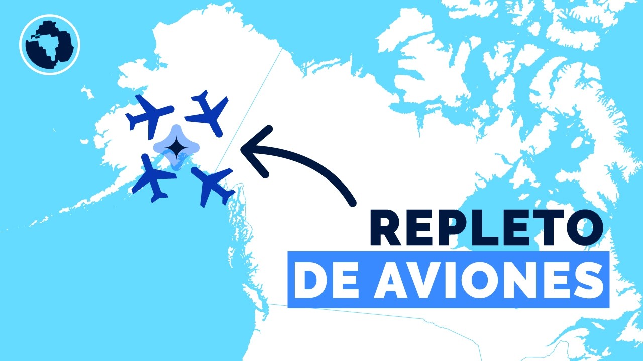 ¿Por qué el aeropuerto de Anchorage es uno de los que tiene más tráfico en el mundo?