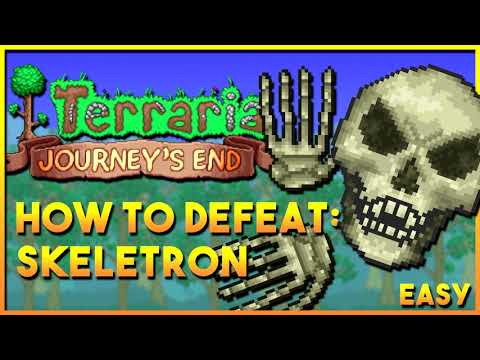 Kill Skeletron in Terraria 1.4.4 [EASY GUIDE] Terraria Skeletron Guide