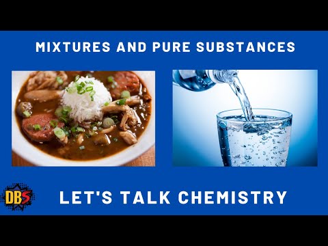 What’s the difference between a mixture and pure substance?
