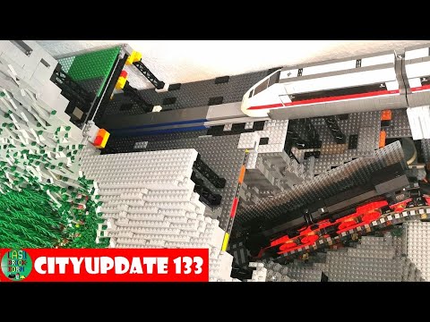 LEGO® Bau einer Monorailschiene - MOC - Die Magnetschwebebahn - LEGO®City 133