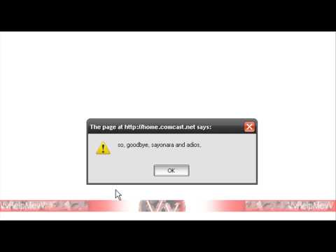 Most Annoying Page In The Whole Internet :D