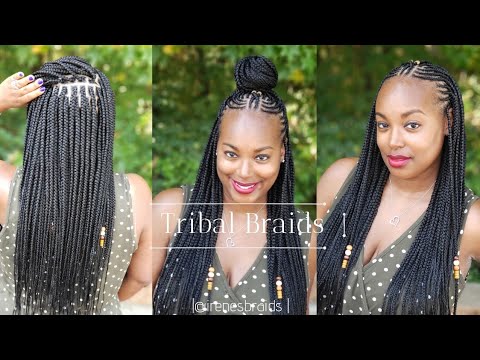 Tribal Braids | Fulani Braids | Box Braids |...