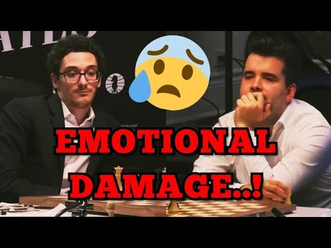 Very EMOTIONAL scene when Fabi and Nepo both MISSED the chance of WINNING the Candidates Tournament