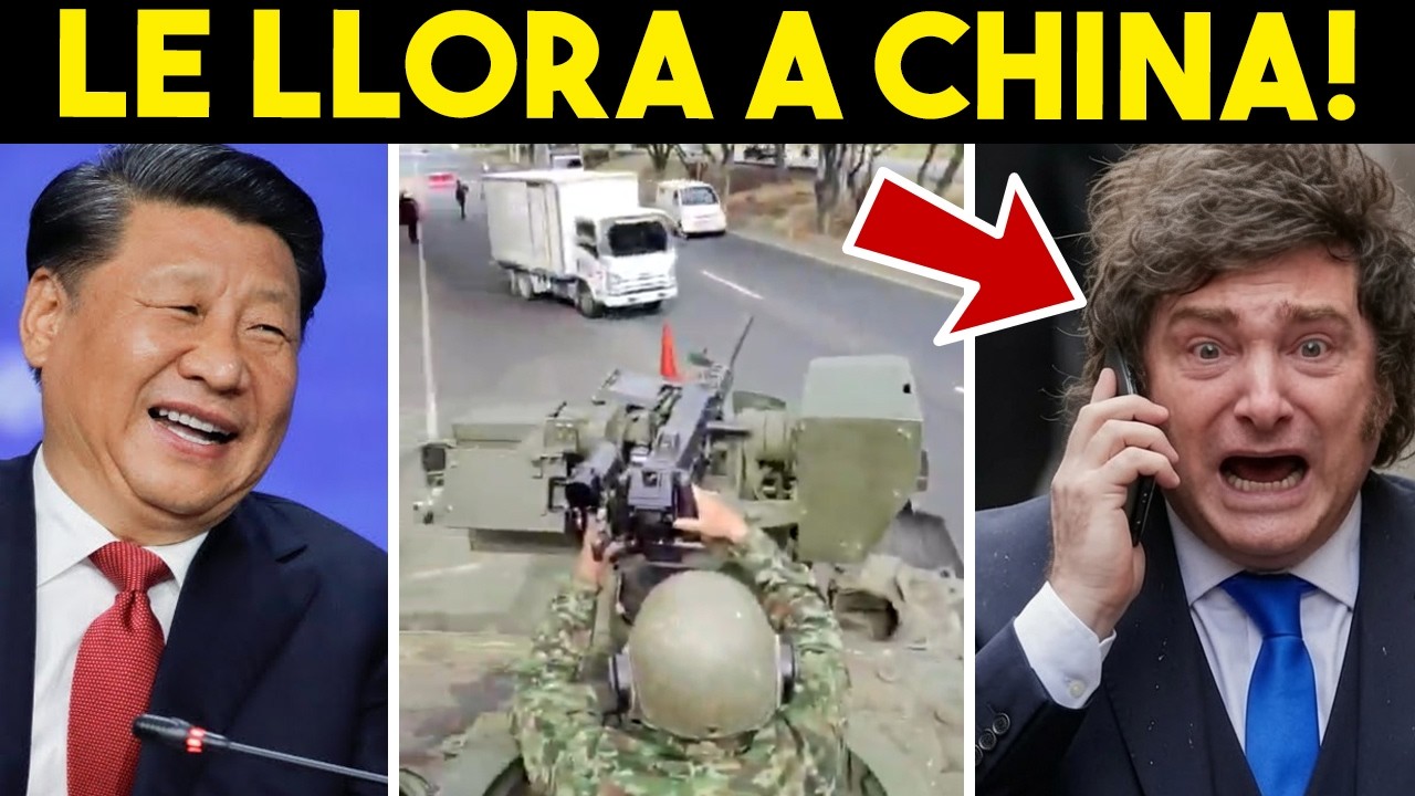 MILEI SE ARRODILLA! Pide piedad a China, fracasa venta a Israel. EEUU pierde votacion, adios.