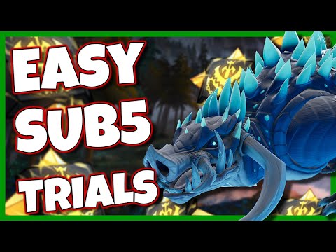 Dauntless Quillshot trials - EASIEST sub 5 build and guide