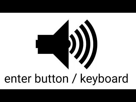 enter button on a keyboard sound effect (royalty free)