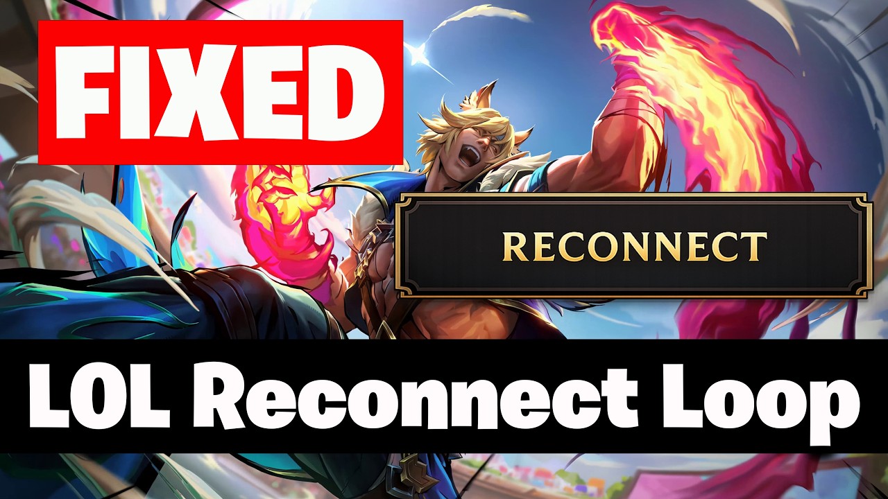 How To Fix League of Legends Reconnect Loop (2026)🎮🔥