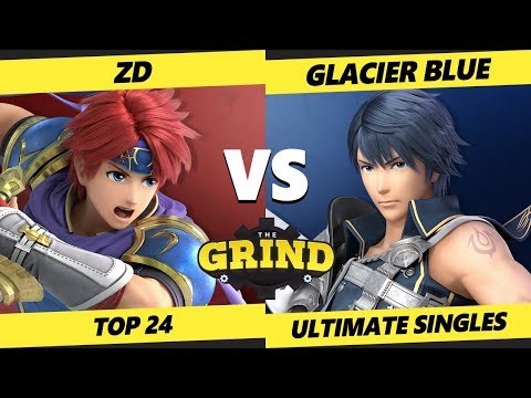 The Grind 113 Top 24 - ZD (Roy) Vs. Glacier Blue (Chrom) Smash Ultimate - SSBU