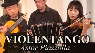 Download lagu Violentango - Astor Piazzolla（Bandoneon・Violin・Guitar）Live #astorpiazzolla #piazzolla mp3