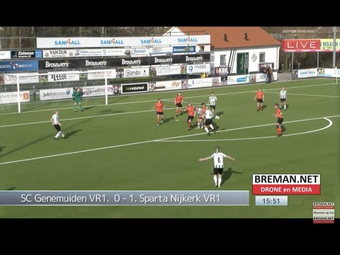 05-03-2022  SC Genemuiden VR1 - Sparta Nijkerk VR1