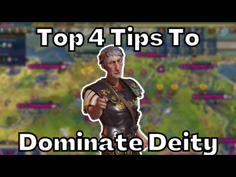 (Civ 6) 4 Advanced Tips To DESTROY Deity In Civilization 6