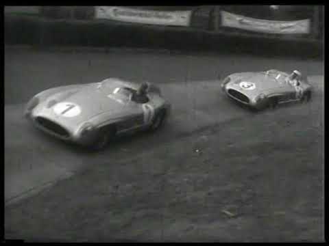 29/05/1955 nurburgring eifel grand prix XVII  ADAC-Eifel-Rennen. Fangio wins on Mercedes
