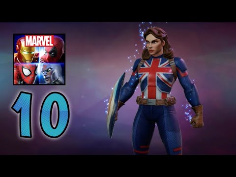 Marvel Strike Force | Gameplay Walkthrough Part 10 | New Hero Captain Carter [Android]