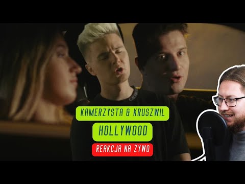 KAMERZYSTA & KRUSZWIL "Hollywood" | REAKCJA NA ŻYWO 🔴