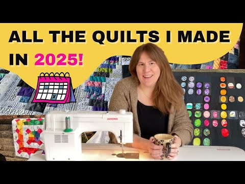 QUILT TRUNK SHOW!  All the Quilts I finished this Year! (2025)