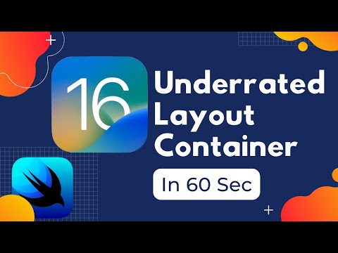 Underrated Layout Container (iOS 16) in 60 Sec's - SwiftUI ViewThatFits - Xcode 14