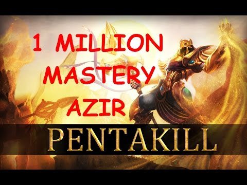 WHAT 1 MILLION MASTERY POINTS ON AZIR LOOKS LIKE!