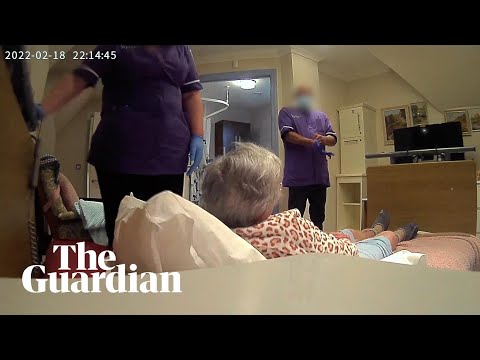Hidden camera reveals abuse by care home staff of dementia patient Ann King