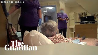 Hidden camera reveals abuse by care home staff of dementia patient Ann King Mp4 3GP & Mp3