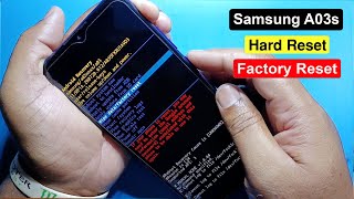Samsung Galaxy A03s Hard Reset/Samsung A03s (A037F) Factory Reset/Remove Screen Lock/Erase All Data