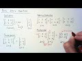 Linear Algebra Matrix Operations