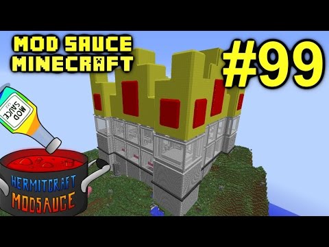 Minecraft Mods - Mod Sauce Ep. 99 - Carpenter Crazy !!! ( HermitCraft Modded Minecraft )