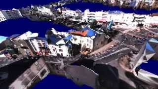preview picture of video 'Immersive 3d reconstruction of a city from an omnidirectional video'