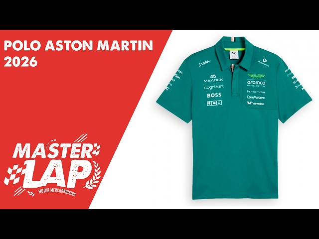 Vídeo relacionado con Aston Martin F1 Polo del Equipo 2024 para Hombre - Verde - Talla: XL