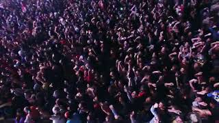 Cartel de santa - volvio el sensei concierto