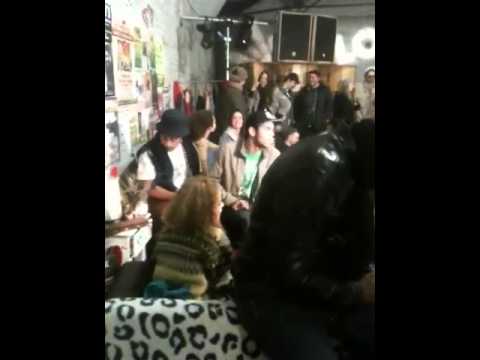 Nanci & phoebe - notorious video shoot