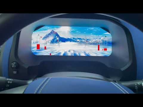 12.3 inch digital instrument cluster speedometer cockpit LCD for Toyota Prado 