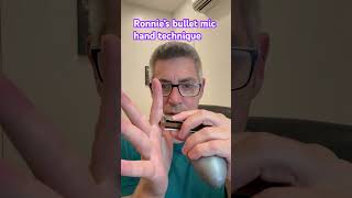 Bullet mic hand technique  #bluesharmonica  #sonnyboy #wahwah #handtechnique #bluesharp