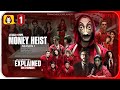Money Heist Season 1 Complete Series Explained in Hindi |Netflix Series हिंदी / उर्दू | Hitesh Nagar