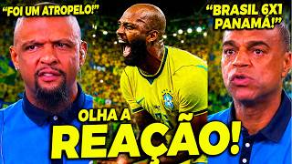 ''FOI UM ATROPELO!'' OLHA A REAÇÃO de FELIPE MELO e DENILSON após BRASIL 6X1 PANAMÁ!
