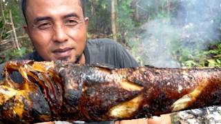 Download lagu MANCING GABUS BAKAR DI HUTAN || NIKMAT TIADA TARA!! mp3