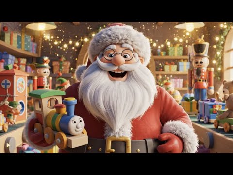 Moș Crăciun cu Plete Dalbe 🎅 Animație 3D pentru Copii | Colind de Crăciun 2025